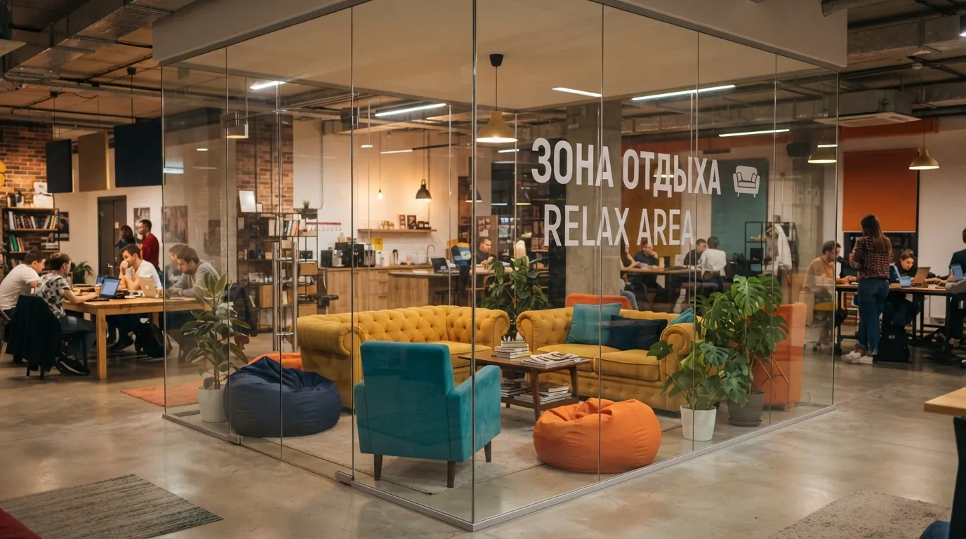 Перегородки для торговых центров из стекла — фото готового объекта