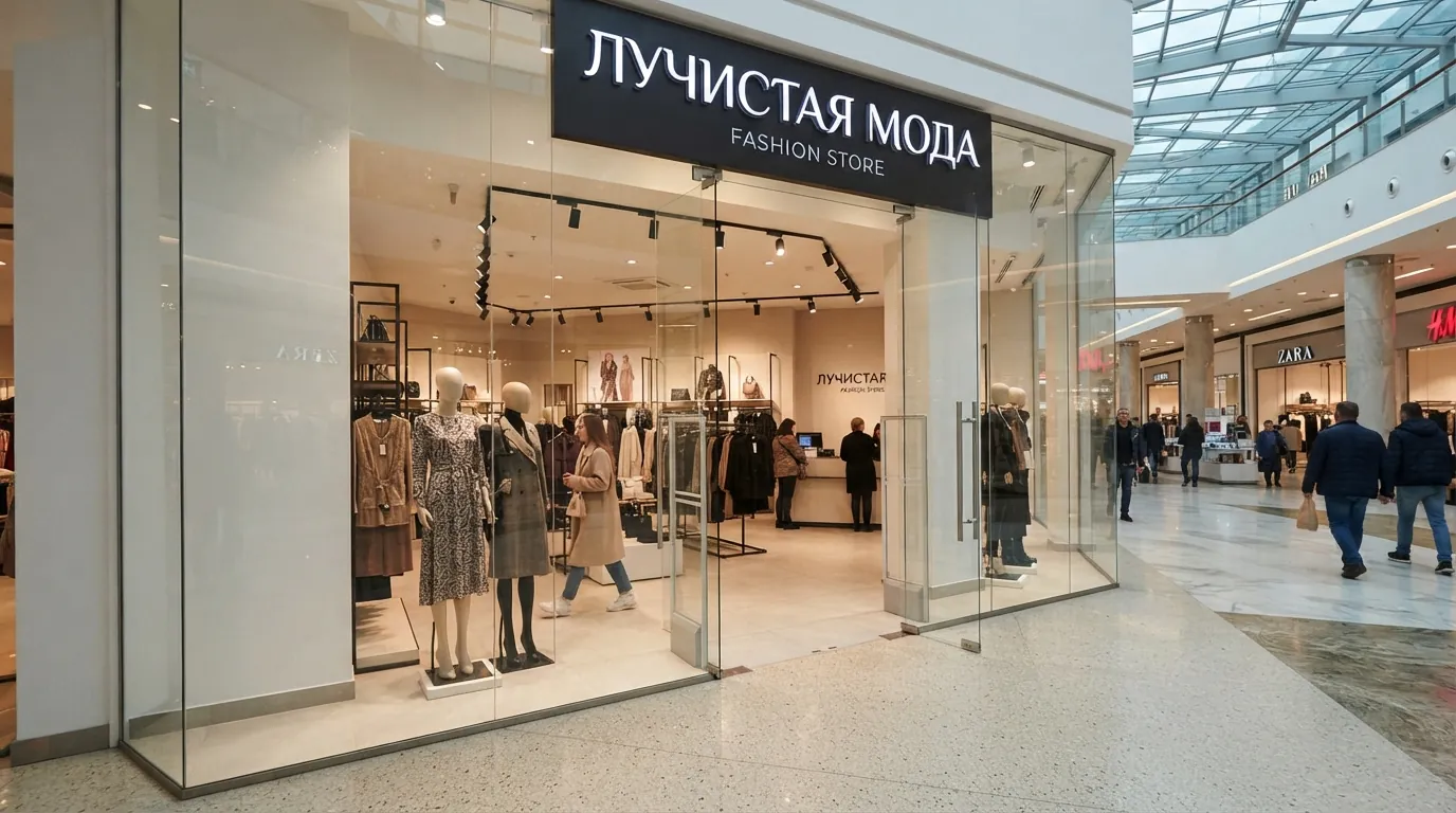 Перегородки из стекла для магазинов — пример монтажа
