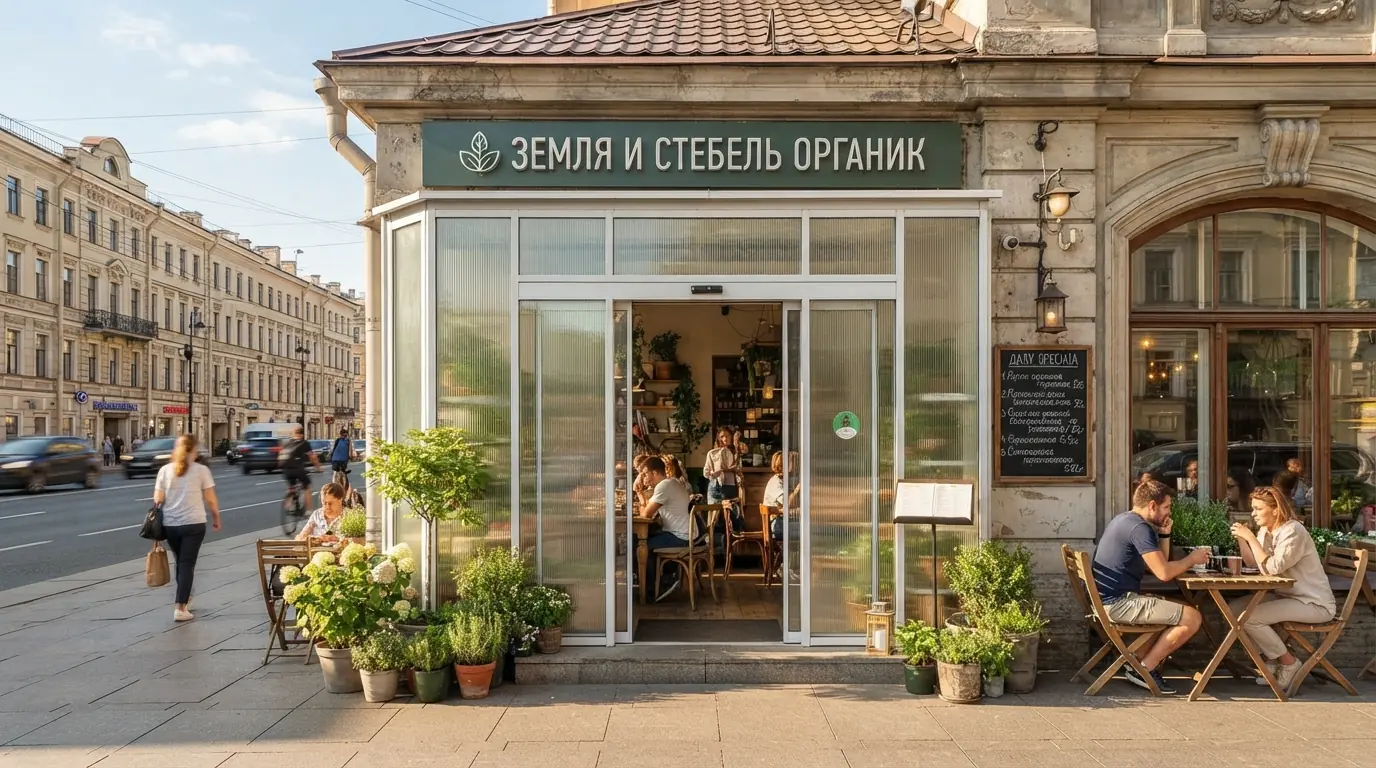 Телескопические двери — фото с объекта